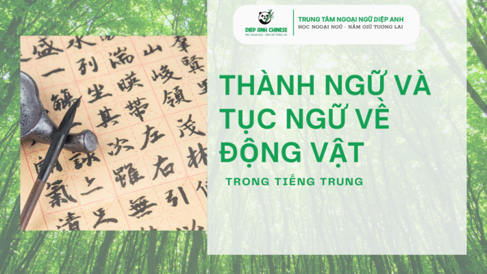 thành ngữ và tục ngữ về động vật trong tiếng trung